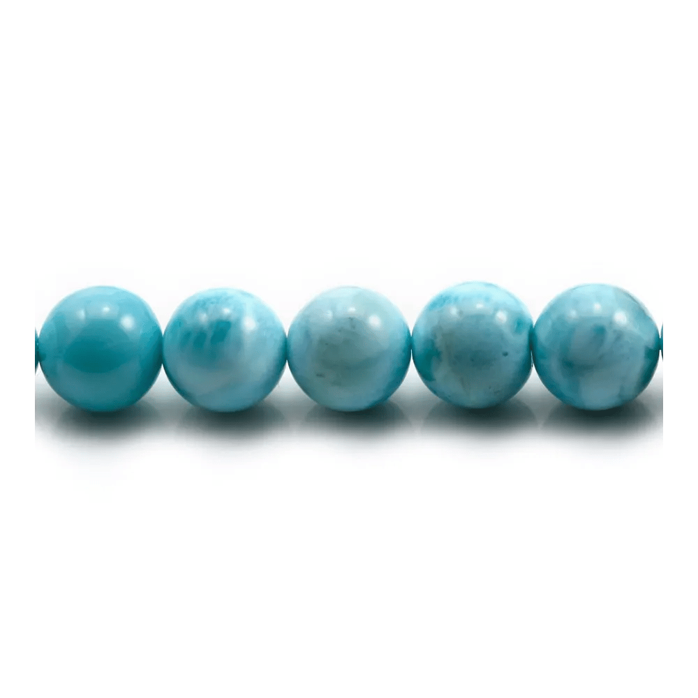Larimar rond 11mm x 40cm