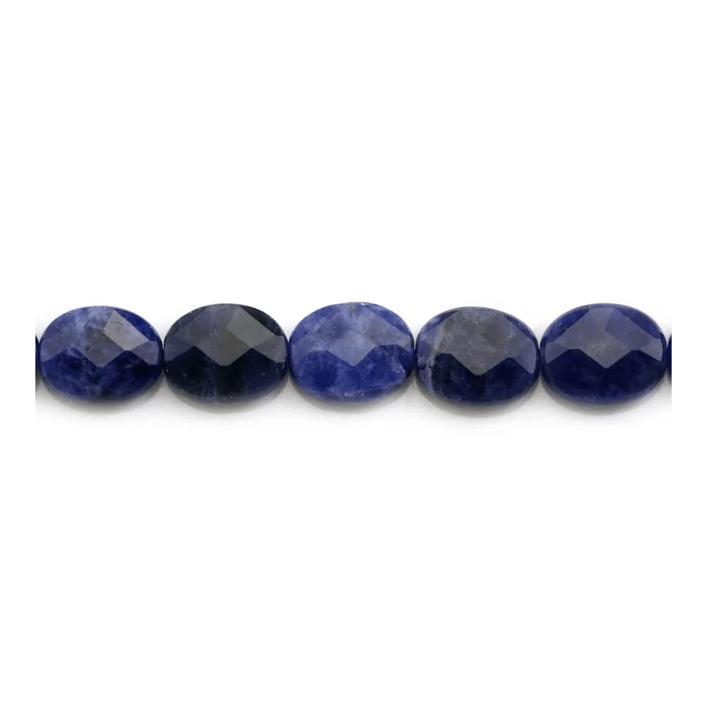 Hypersthene, en forme de oval facetté 8x10mm x 39cm