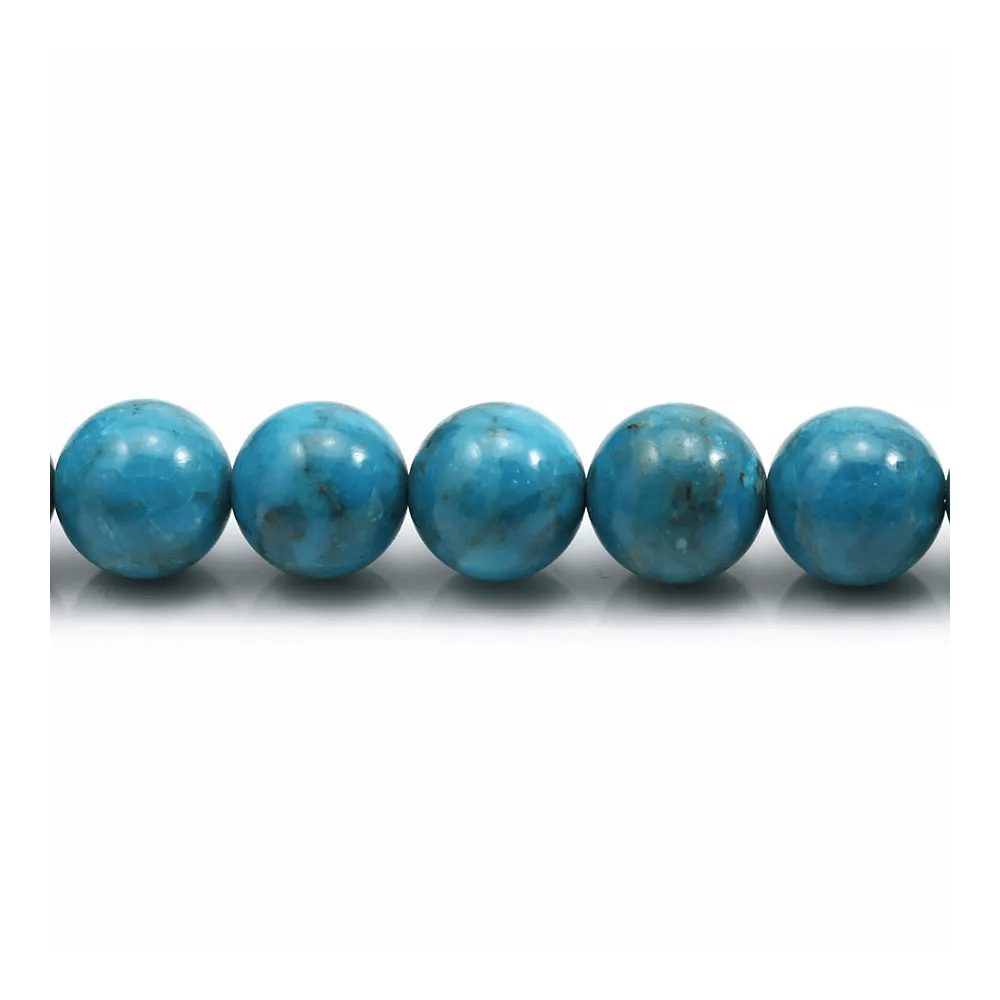 Turquoise ronde 12mm x 1pc