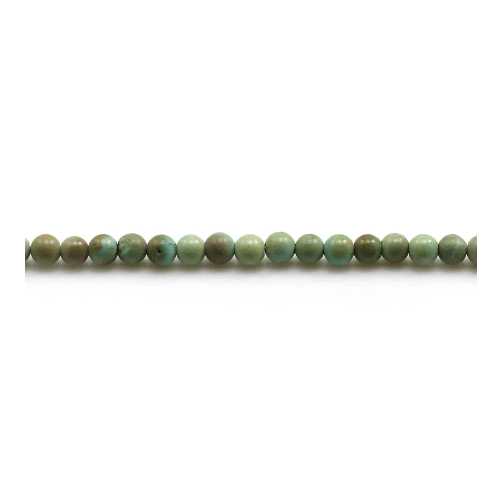 Turquoise ronde 3.5mm x 5pcs
