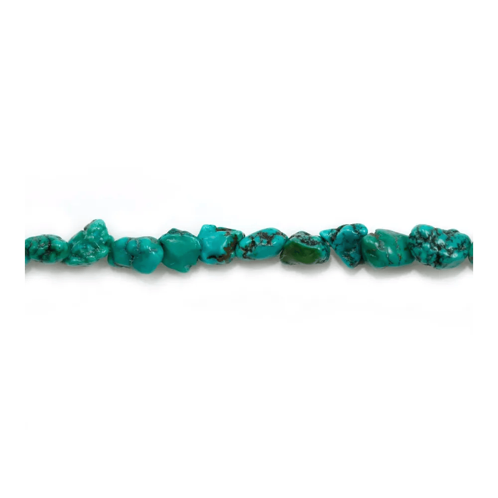 Turquoise en forme baroque x 39cm