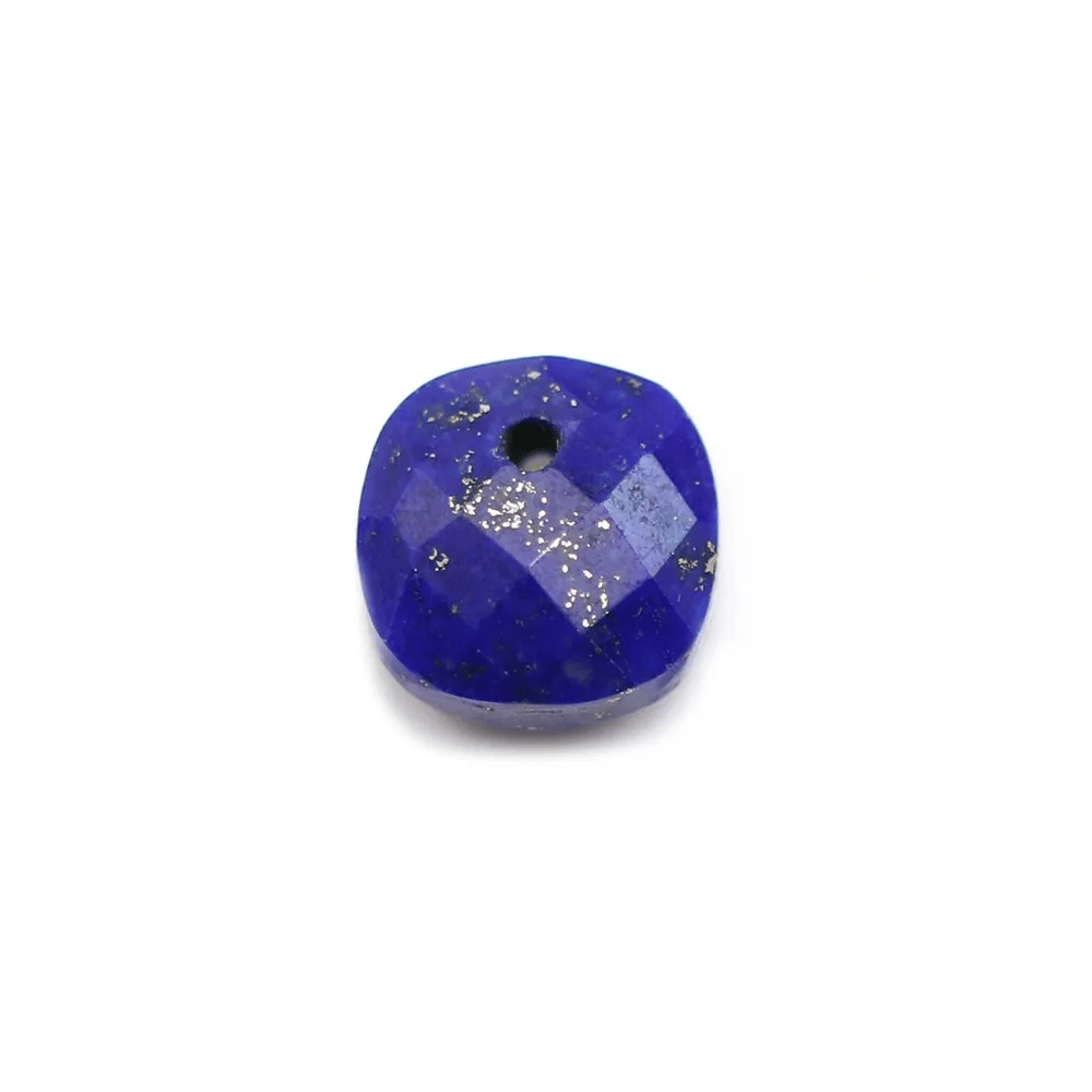 Pendentif lapis lazuli facette 10mm x 1pc