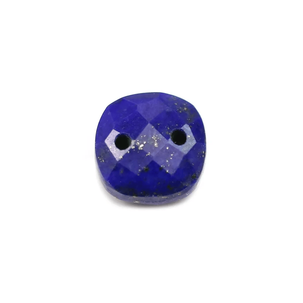 Intercalaire en lapis lazuli avec 2 trous 10mm x 1pc