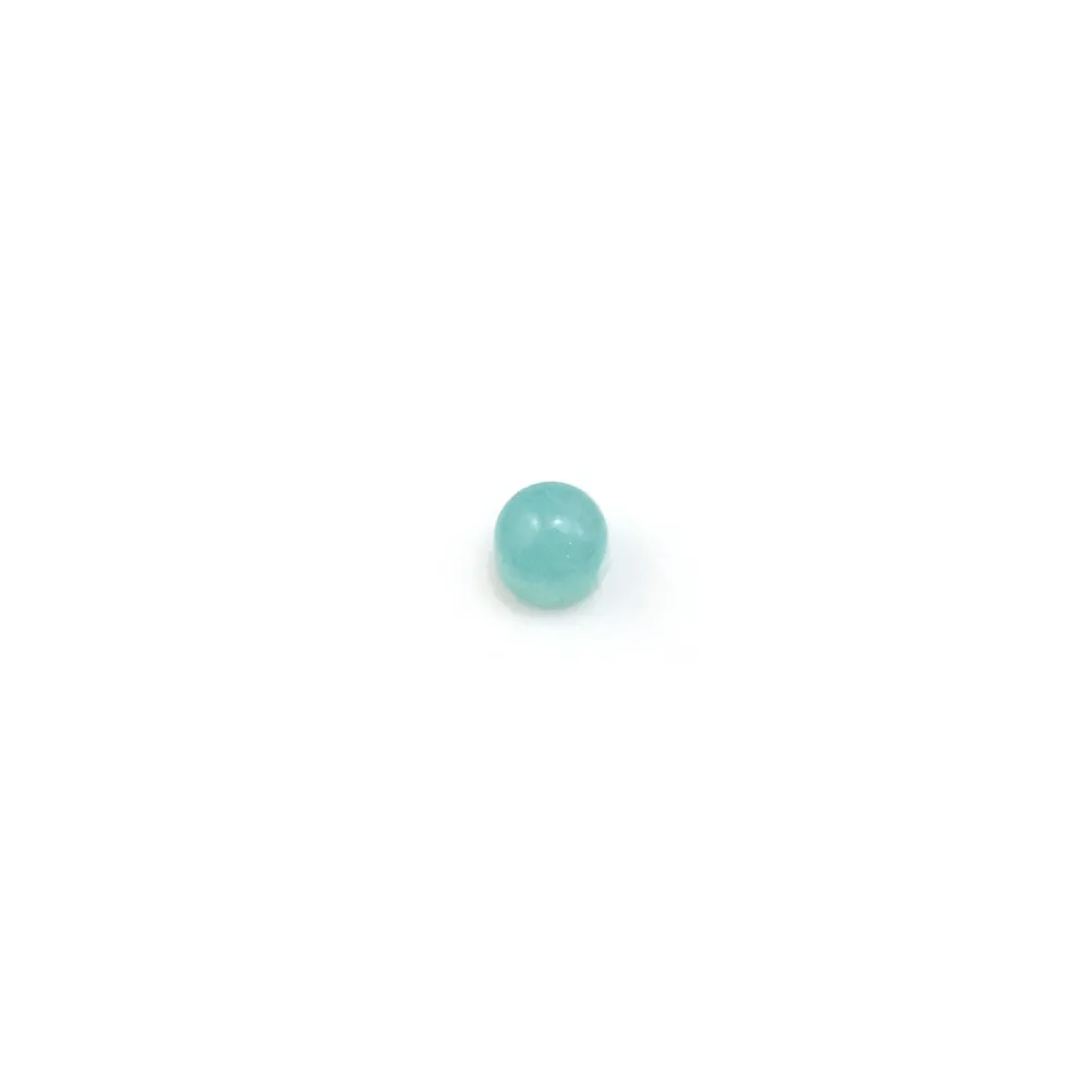 Cabochon amazonite rond 3mm x 5pcs