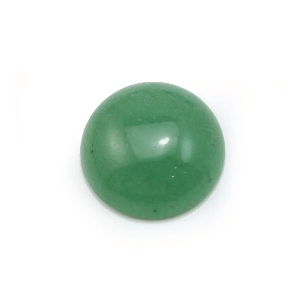 Cabochon Aventurine Flat-round 10mm x 5pcs