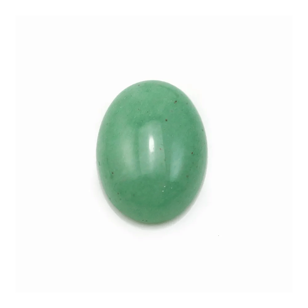 Cabochon Aventurine Ovale 12x16mm x 1pc