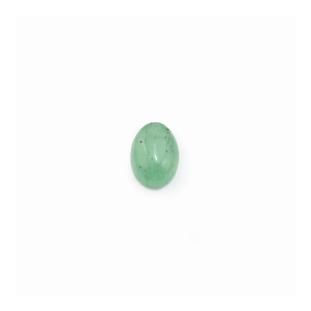 Cabochon Avanturine vert Ovale 5x7mm x 4pcs