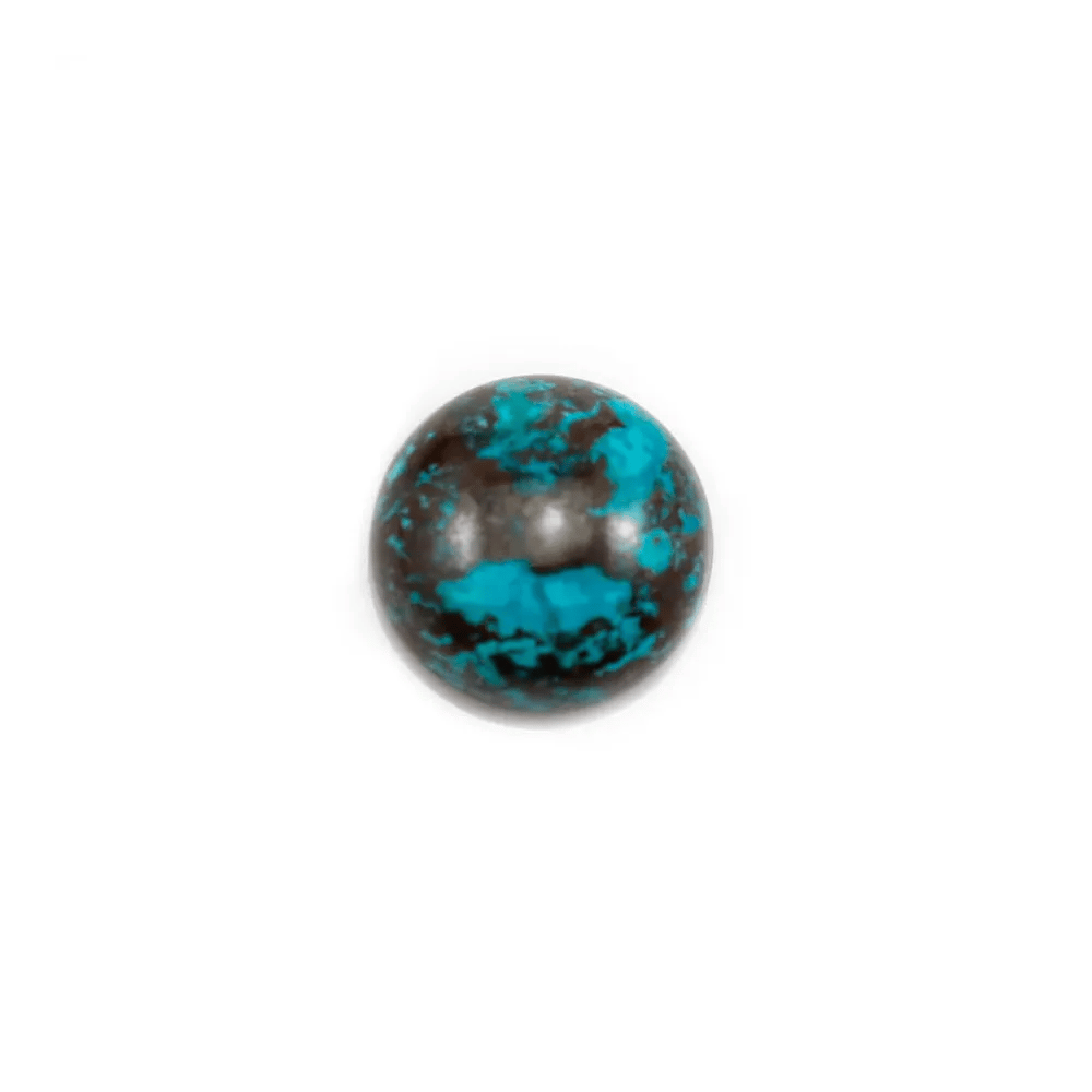 Cabochon chryscolle,en forme de rond 12mm x 1pc