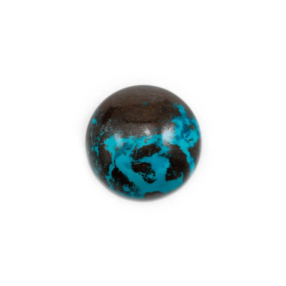 Cabochon chryscolle,en forme de rond 16mm x 1pc