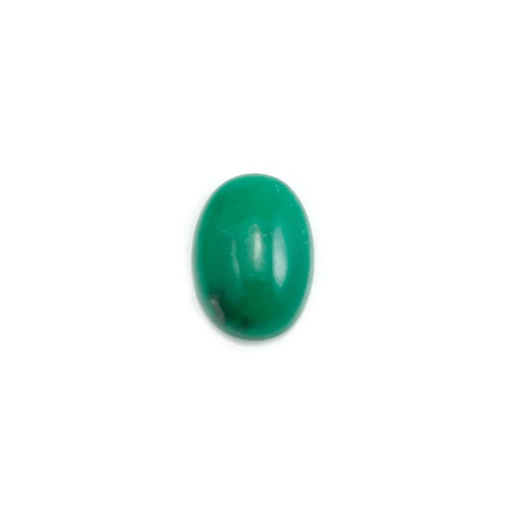 Cabochon de chrysoprase,de forme ronde,7mm x 2pcs
