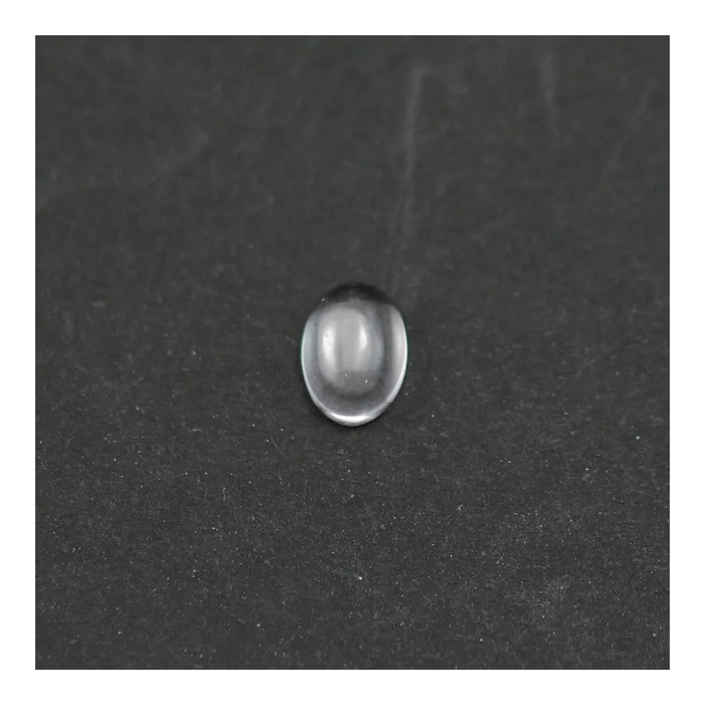 Cabochon Rose Quartz Flat-round 4mm x 10pcs