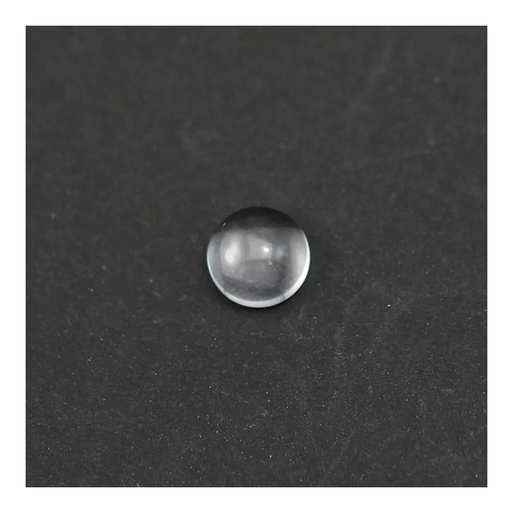 Cabochon Rose Quartz Flat-round 4mm x 10pcs