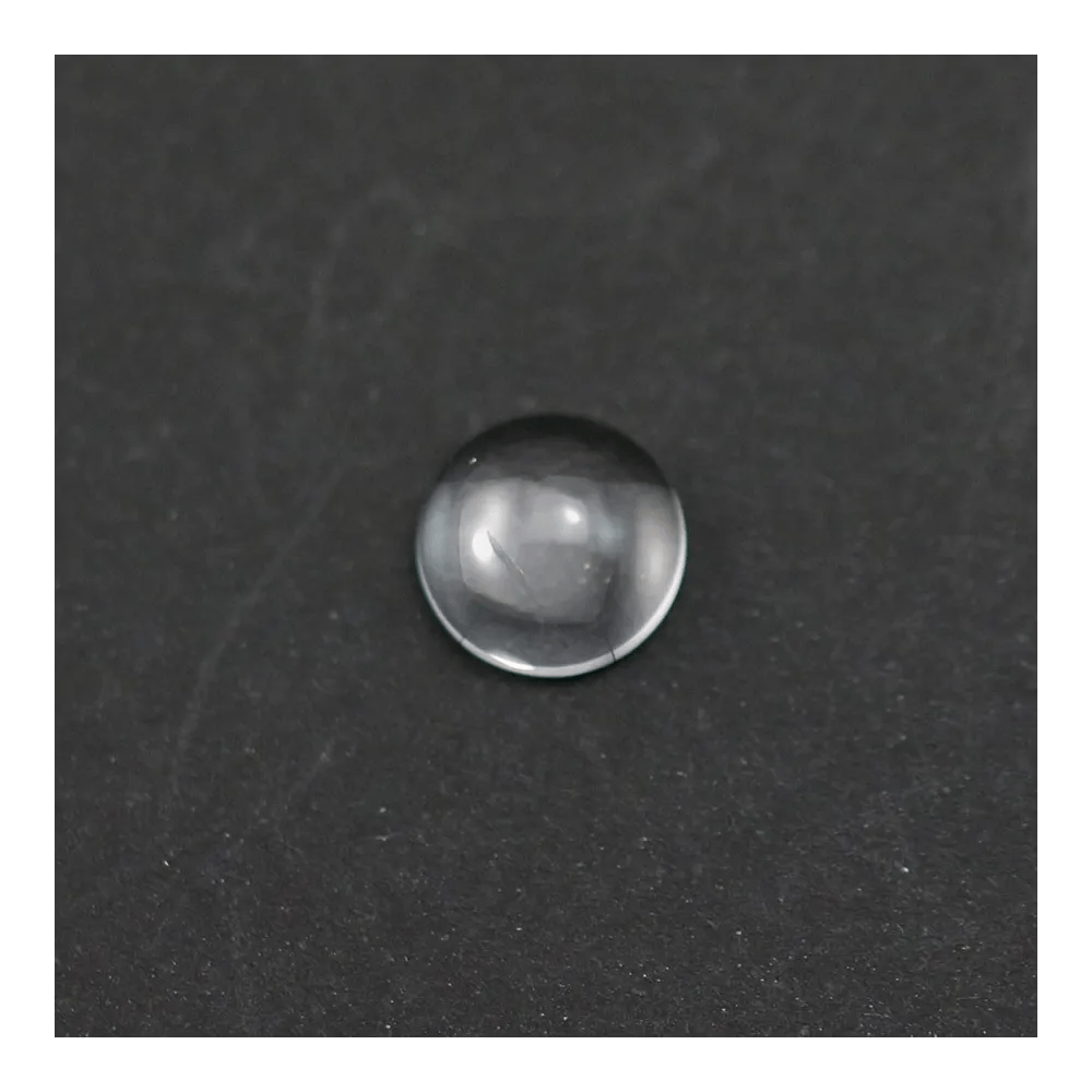 Cabochon Rose Quartz Flat-round 4mm x 10pcs