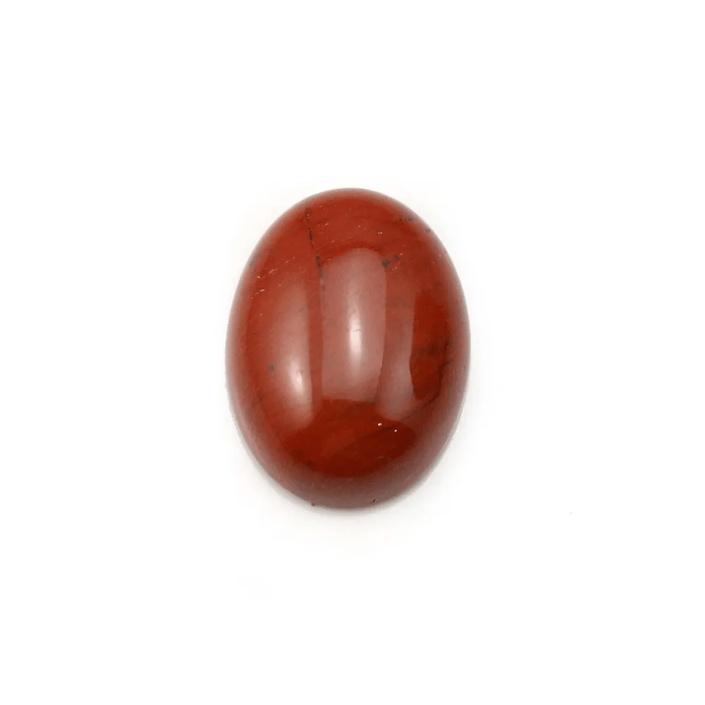 Cabochon de jaspe rouge, de forme ovale, 12 * 16mm x 2pcs