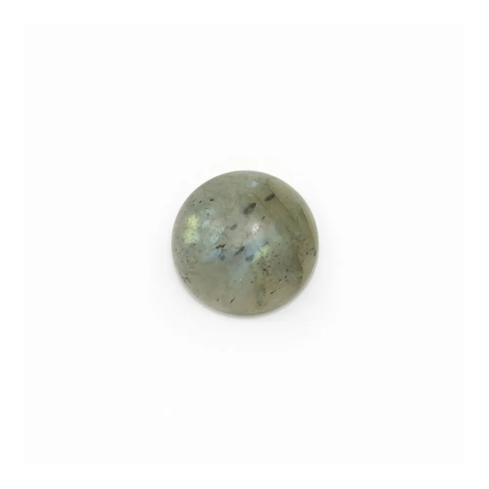Cabochon labradorite round 8mm x 1pc