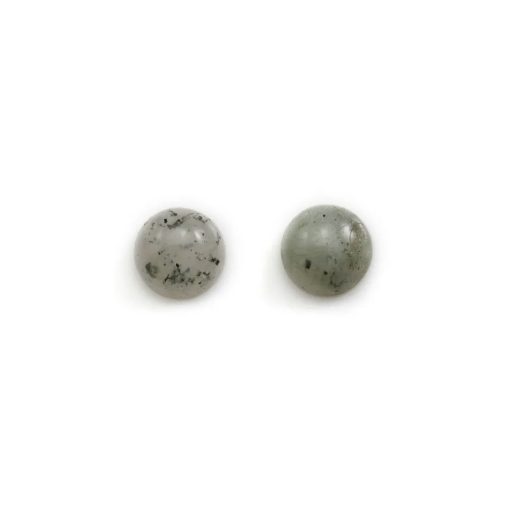 Cabochon labradorite rond 8mm x 1pc