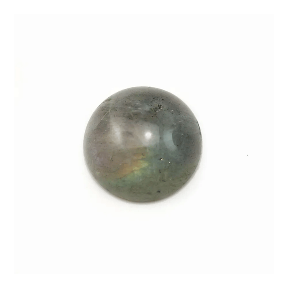 Cabochon labradorite rond 14mm x 2pcs