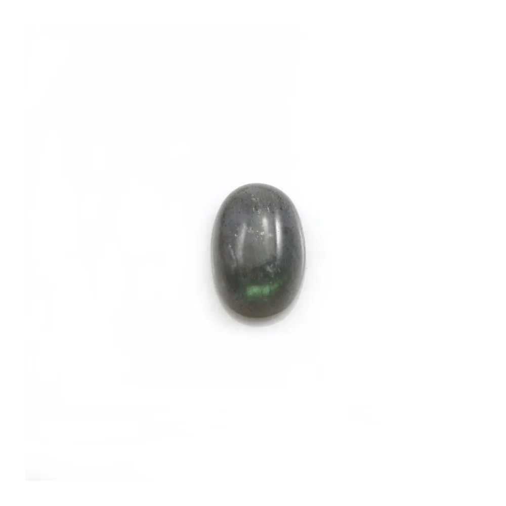 Cabochon de labradorite, de forme ovale, 7 * 10mm x 2pcs
