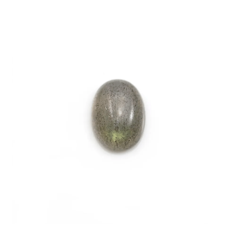 Cabochon de labradorite, de forme ovale, 9x12mm x 2pcs
