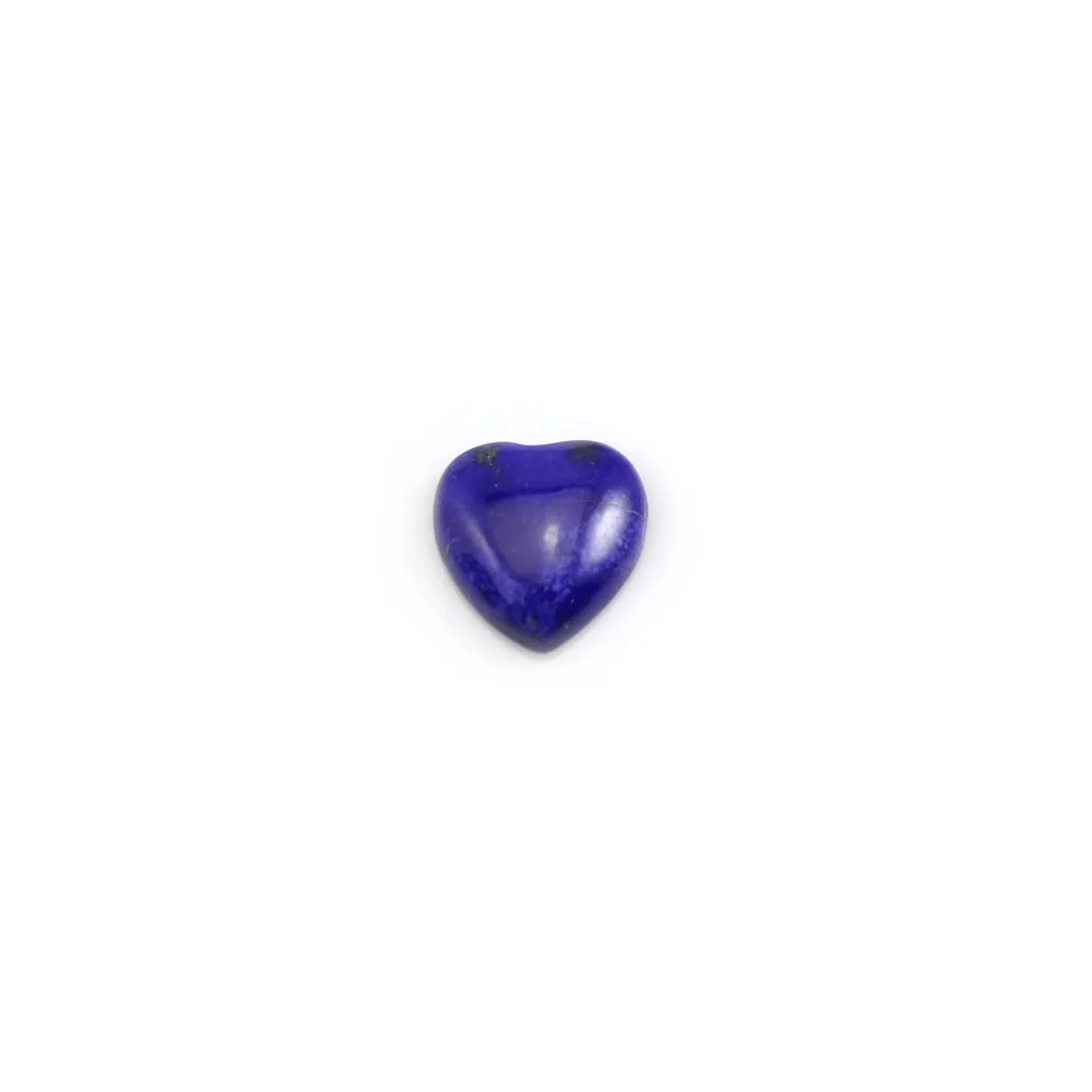 Cabochon Lapis-lazuli coeur 8mm x 2pcs
