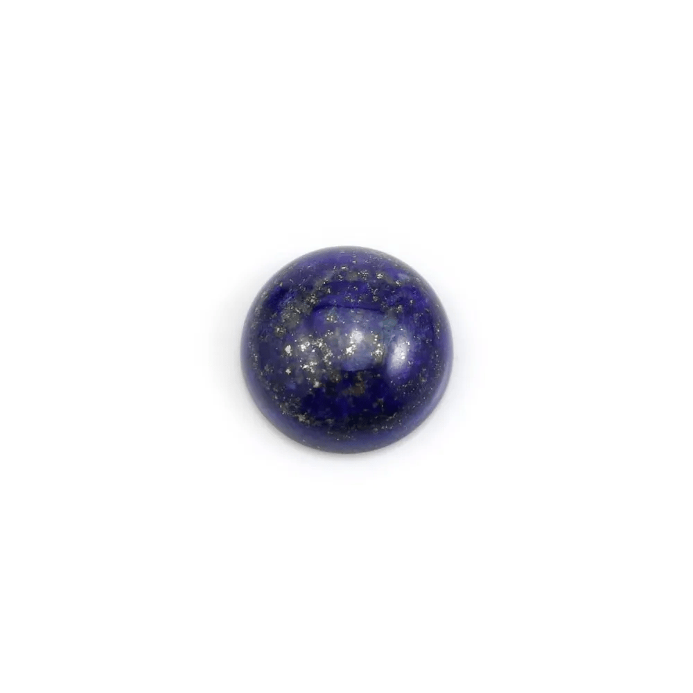 Cabochon lapis-lazuli rond 14mm x 1pc