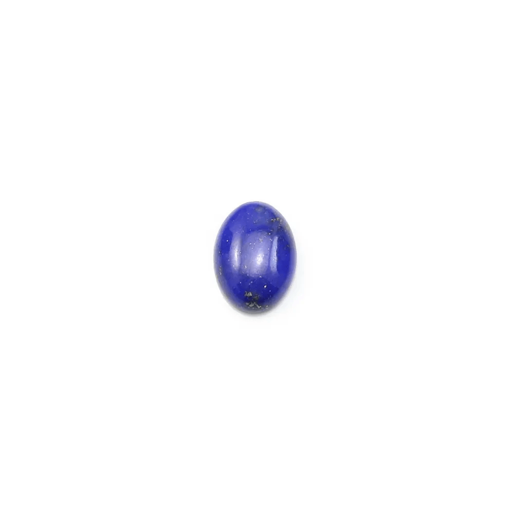 Cabochon Lapis-lazuli oval 5x7mmx 1pc