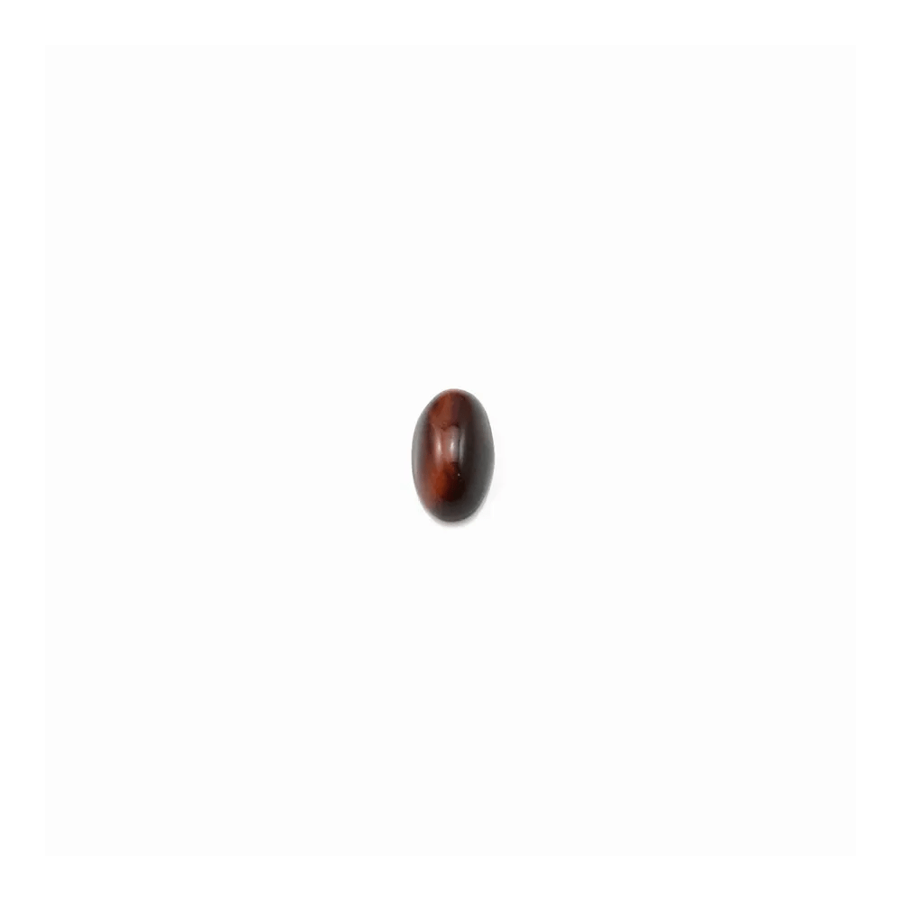 Cabochon oeil de taureau oval 3x5mm x 4pcs