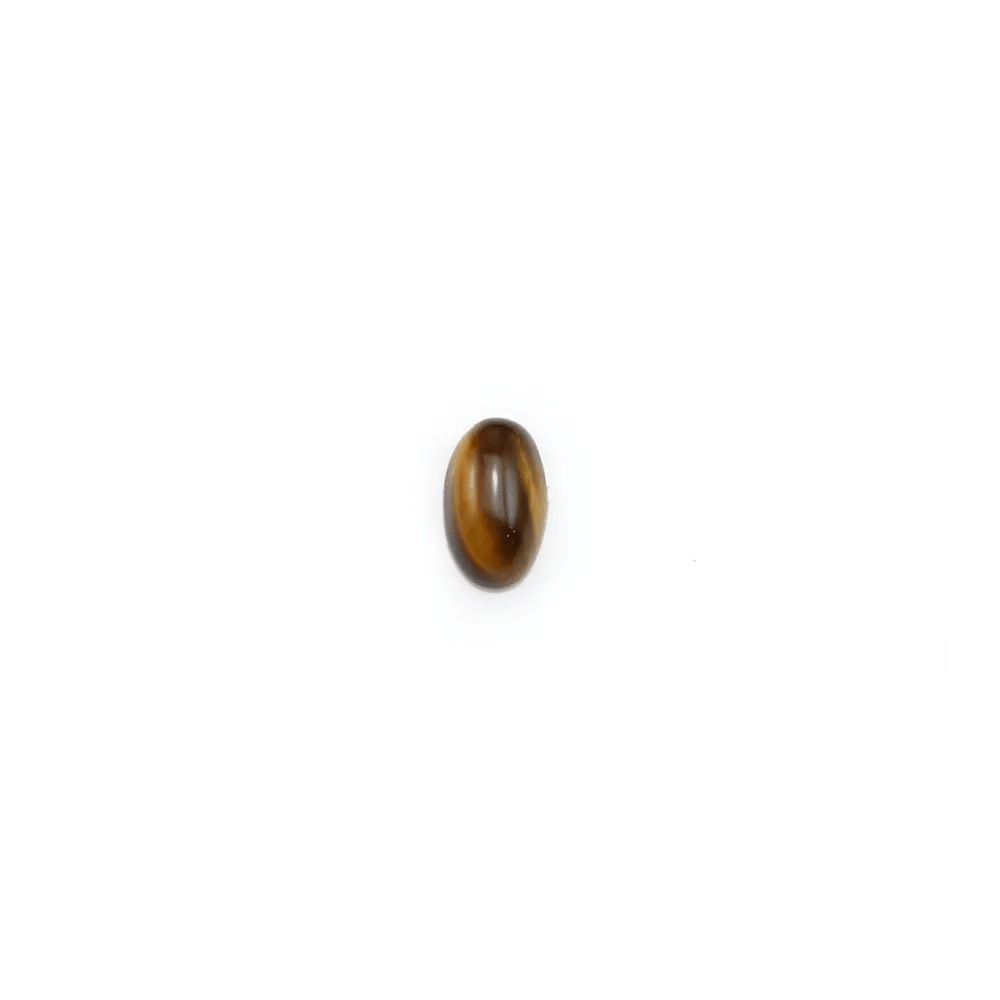 Cabochon d'oeil de tigre, de forme ovale, 3 * 5mm x 4pcs