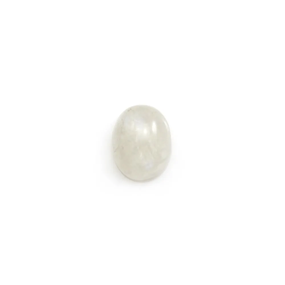 Cabochon Pierre de Lune Ovale 7x9mm x 1pc