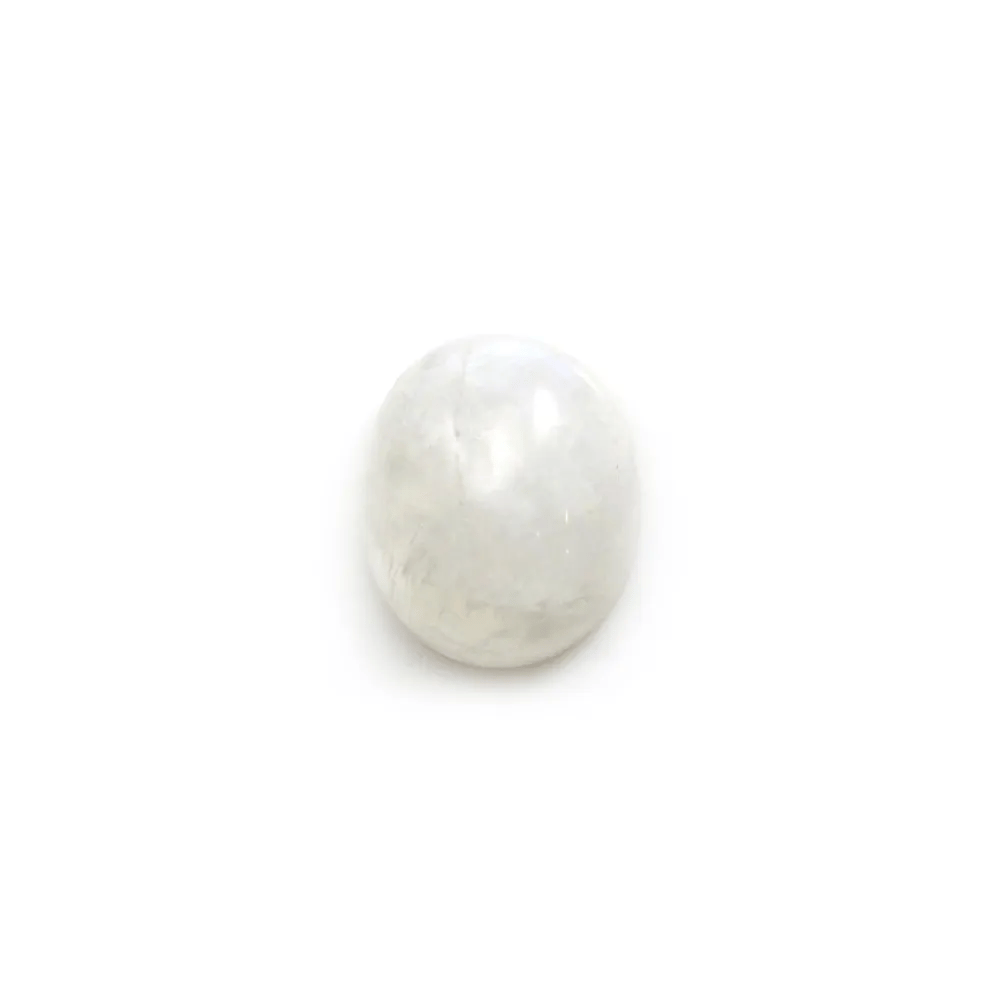Cabochon Pierre de Lune Oval 10x12mm x 1pc