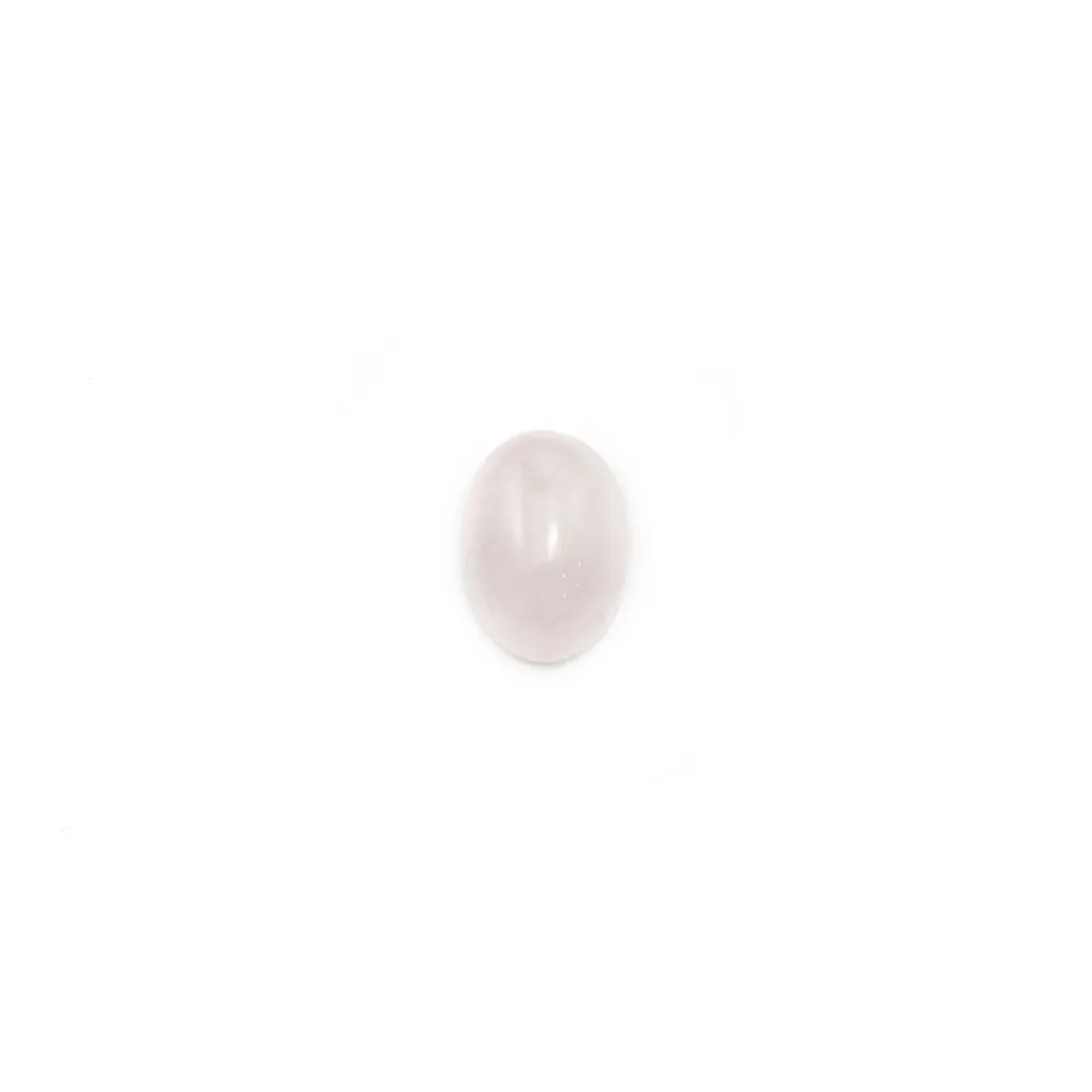 Cabochon de quartz rose, de forme ovale, 5 * 7mm x 4pcs