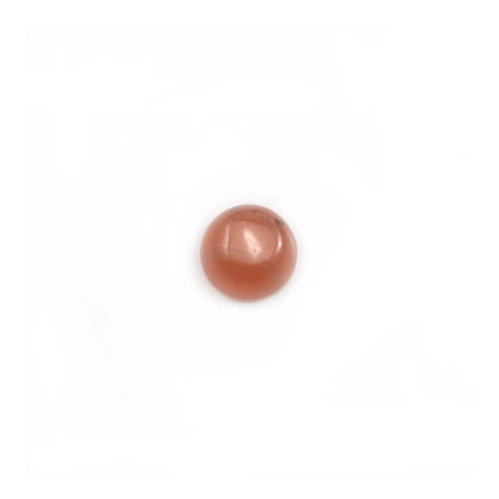 Cabochon de rhodochrosite de forme ronde 6mm x 2pcs