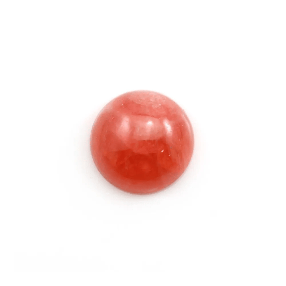 Cabochon de rhodochrosite de forme ronde 12mm x 1pc