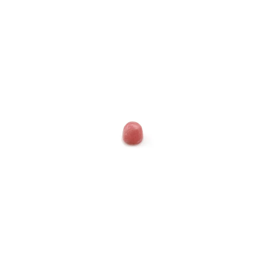 Cabochon de rhodonite rose, de forme ronde, et de taille 2mm x 6pcs