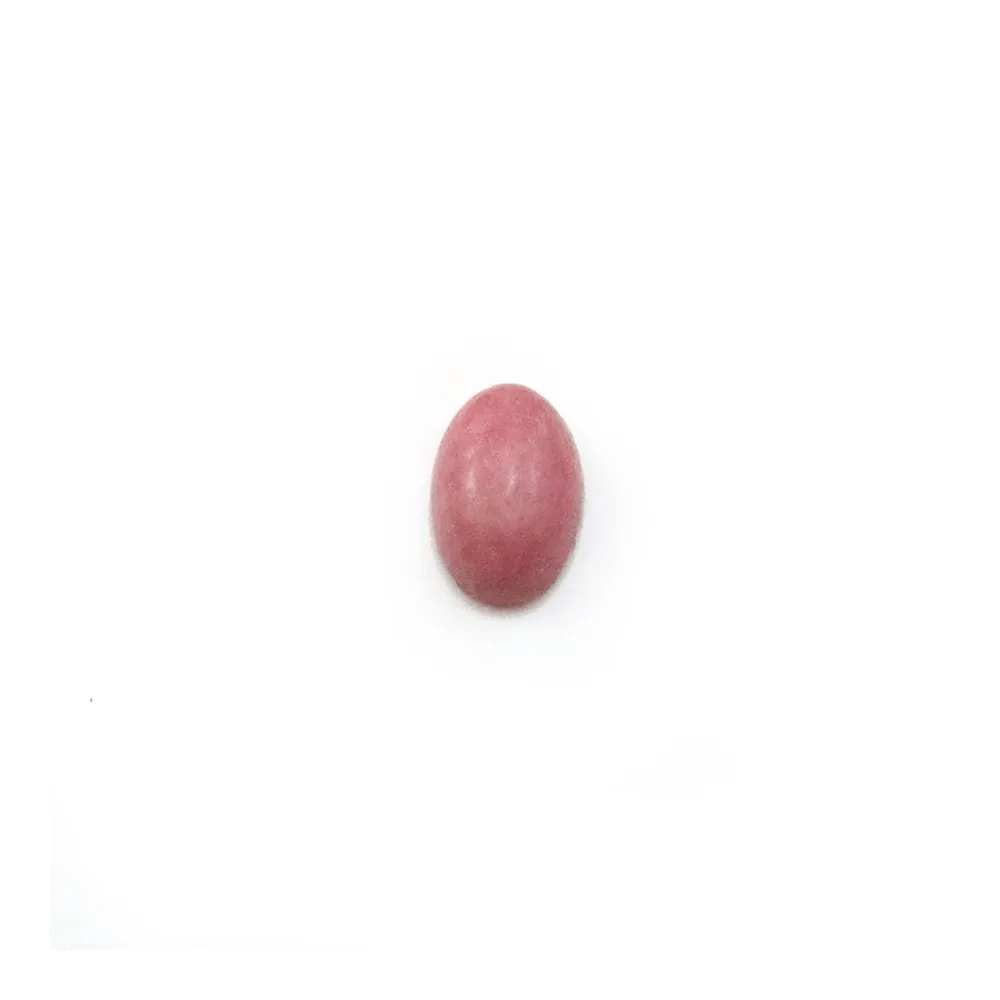 Cabochon de rhodonite rose, de forme ovale, et de taille 4x6mm x 6pcs