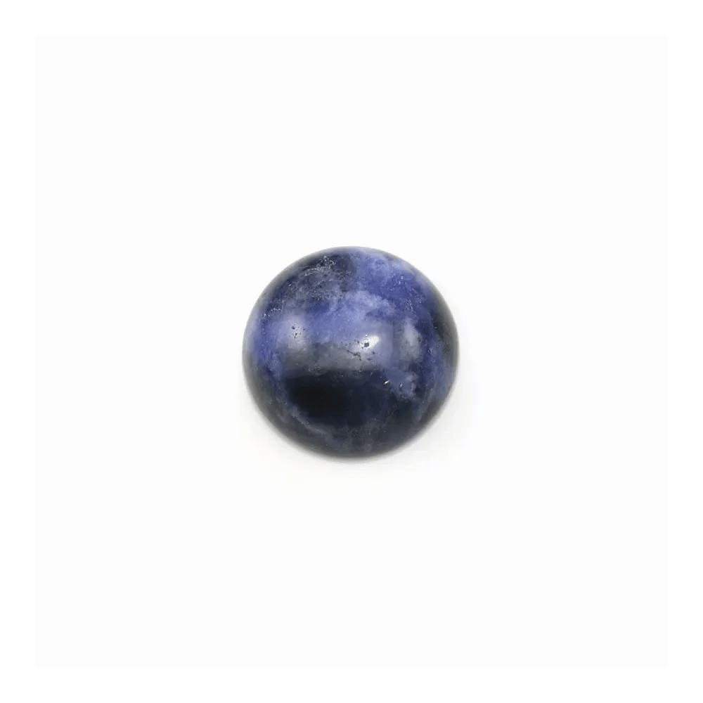 Cabochon Sodalite  rond  10mm x 4pcs