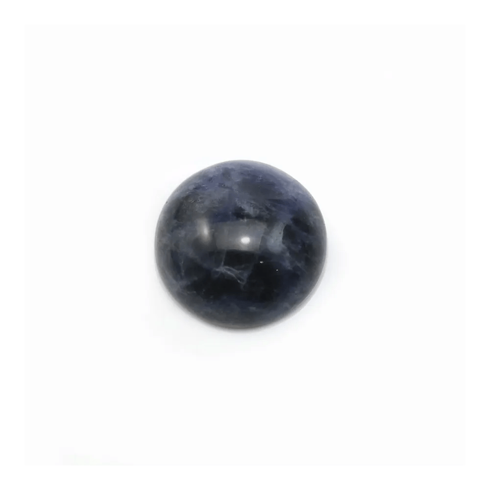 Cabochon sodalite ronde 12mm x 2pcs