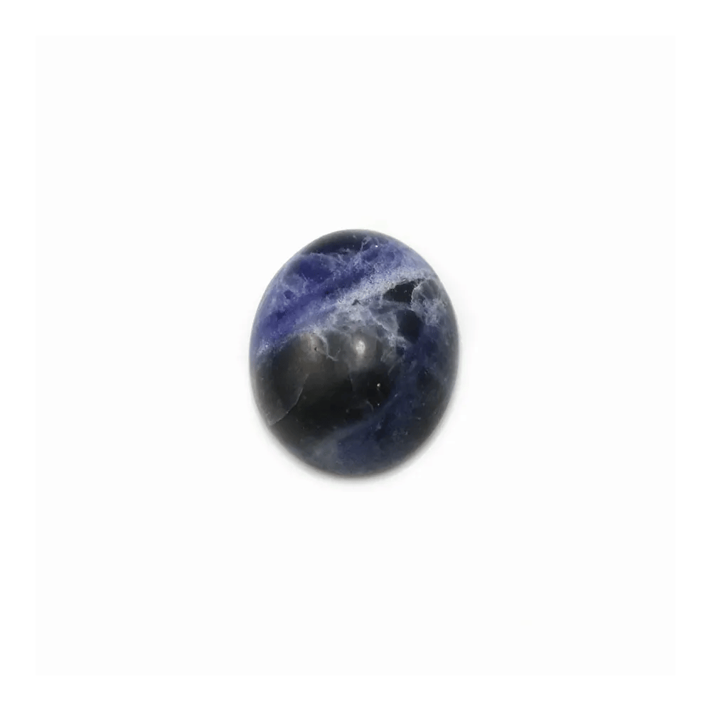 Cabochon Sodalite Ovale 10x12mm x 2pcs