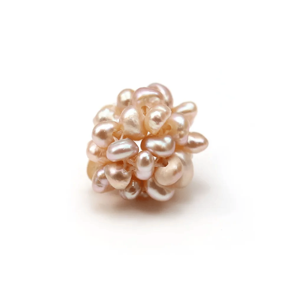 Pearl of purple color in freshwater pearls, in size of 13-14mm x 1pc