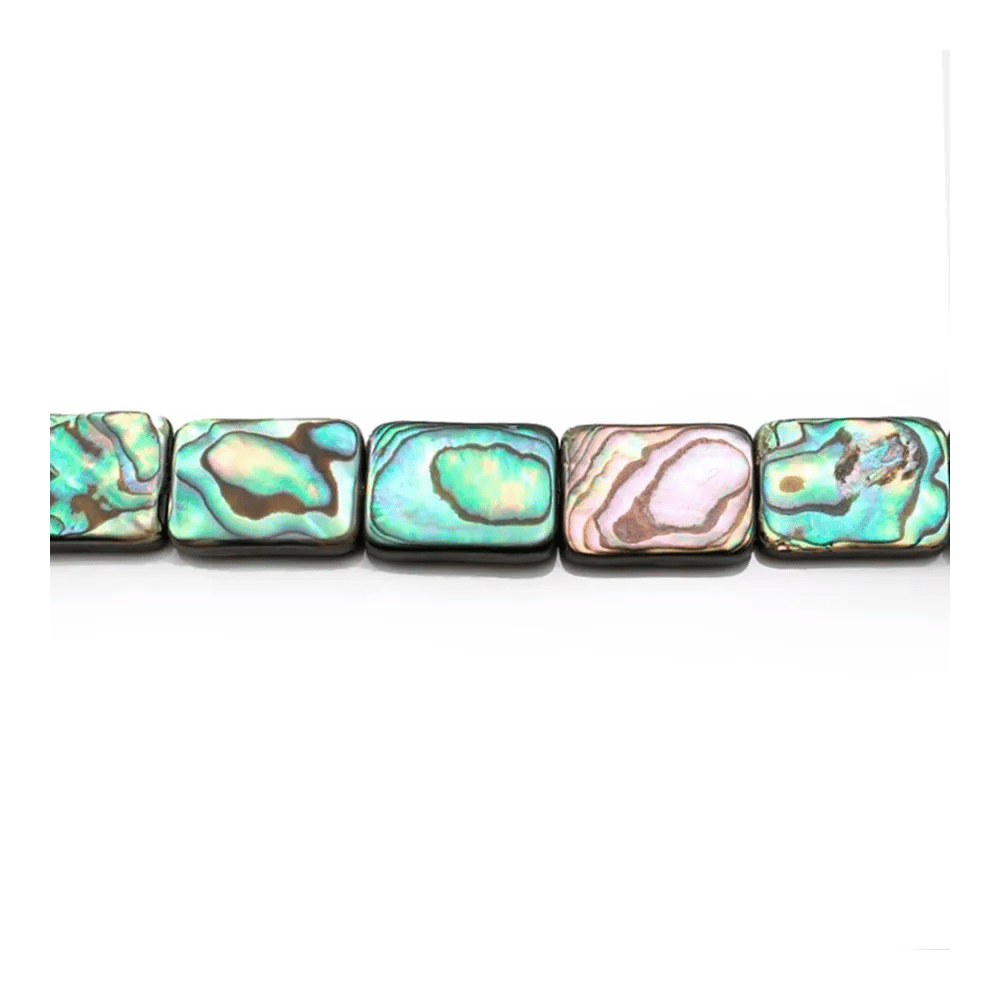 Nacre Abalone RECTANGLE 13x18mm x 40cm
