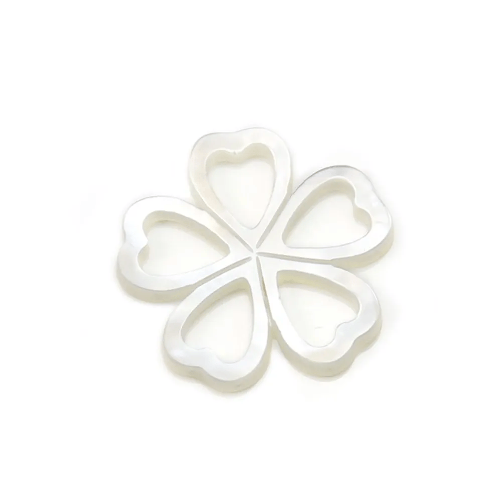 Natural shell ''Flower'' in a bag 15mm x 1pc