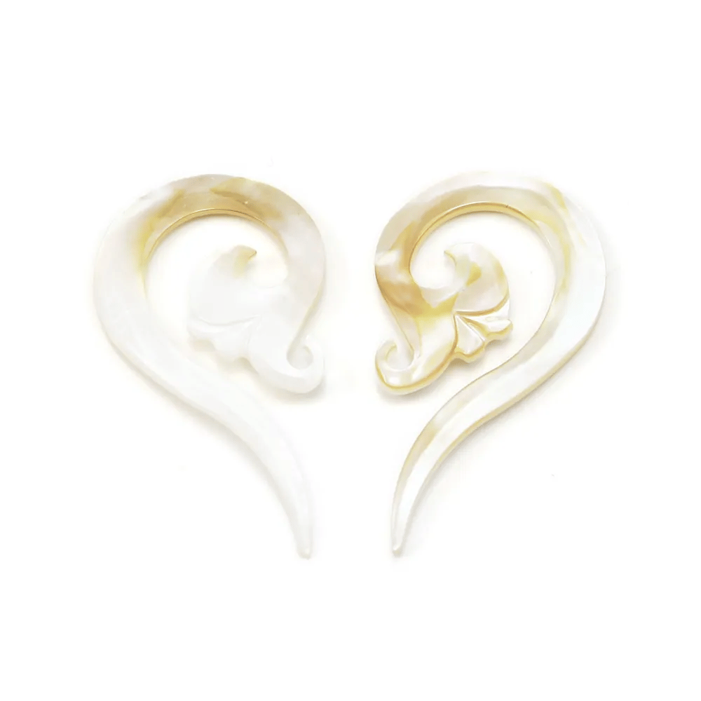 Natural shell ''Flower'' in a bag 15mm x 1pc