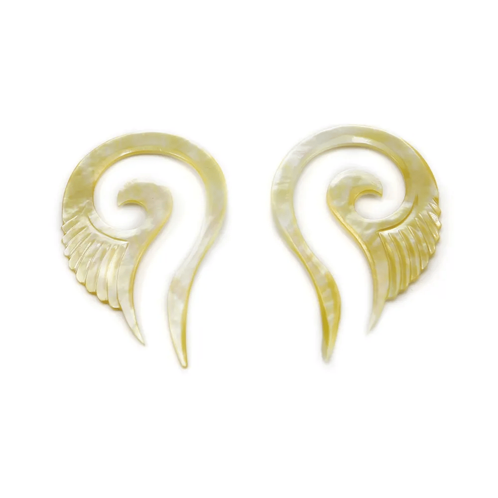 Natural shell ''Flower'' in a bag 15mm x 1pc