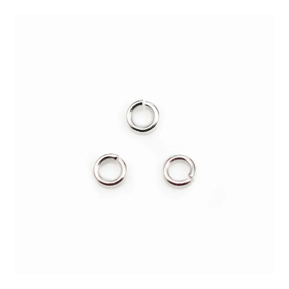 Anneaux ouverts 3x0,6 mm argent 925 x 20pcs
