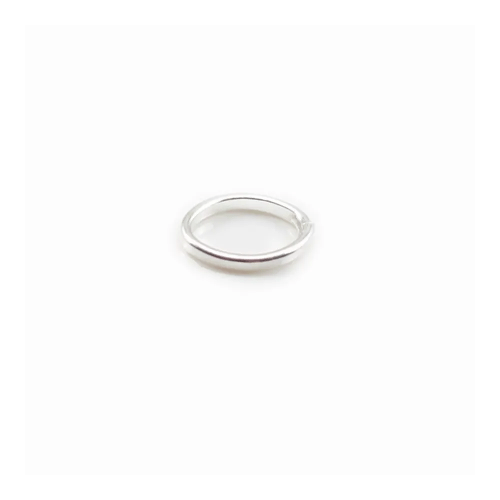  Anneaux Oval  8x6mm ARG 925 x4