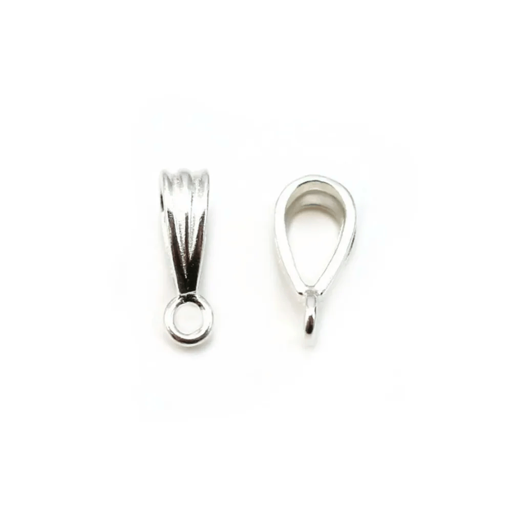 Passant pour pendentif ,argent 925 ,11.7mm x 1pc