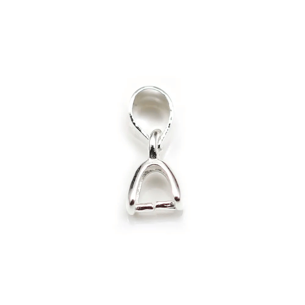 Bélière lisse, Argent 925, 5x11mm, x 1pc