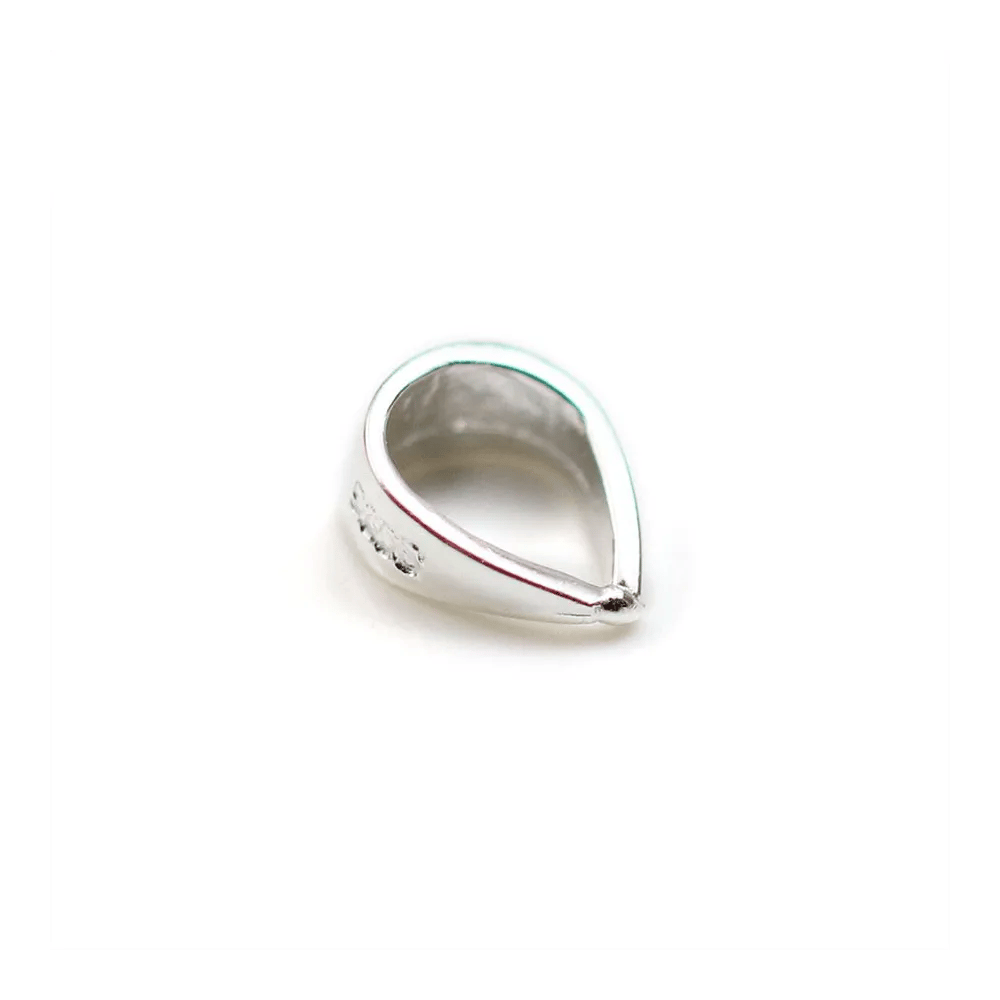 Bélière goutte en argent 925 5x7mm x 2pcs