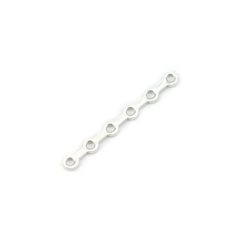 Sterling Silver 925 barrette 5 strands x 1pc