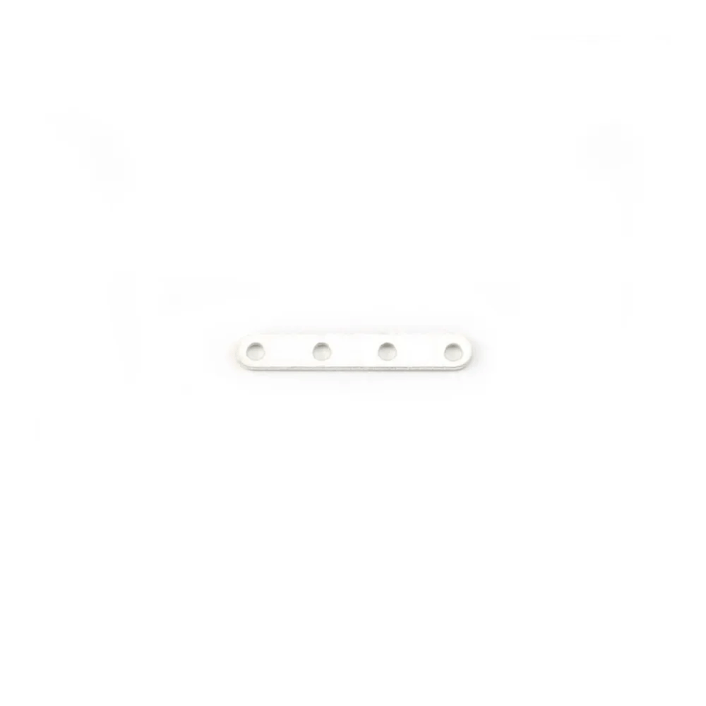 Sterling Silver 925 barrette 4 strands x 1pc